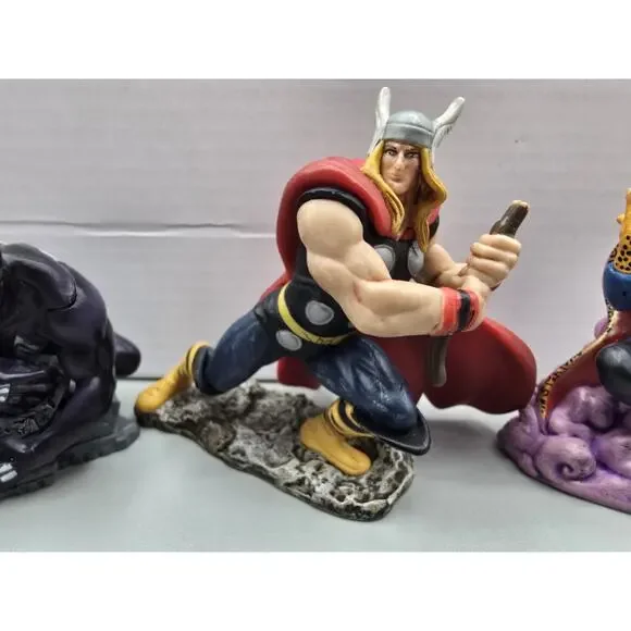 Marvel & Subs Iron Man, Avengers Hawkeye, Thor + 3” 2011 Figurines - Picture 5 of 6